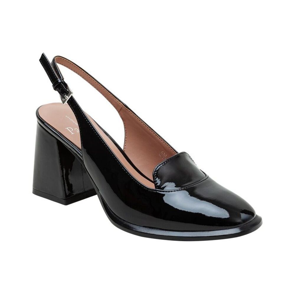 Linea Paolo Bernice Leather Pump, Black